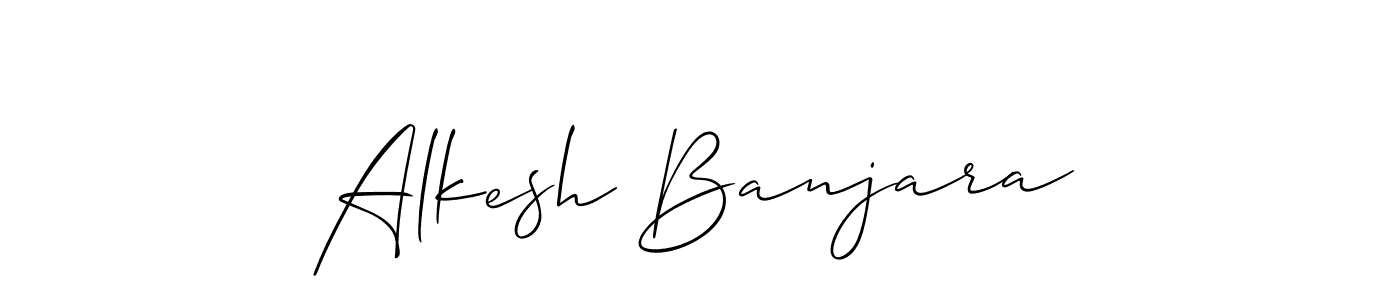 Once you've used our free online signature maker to create your best signature Allison_Script style, it's time to enjoy all of the benefits that Alkesh Banjara name signing documents. Alkesh Banjara signature style 2 images and pictures png