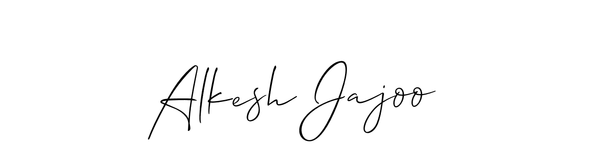 Best and Professional Signature Style for Alkesh Jajoo. Allison_Script Best Signature Style Collection. Alkesh Jajoo signature style 2 images and pictures png