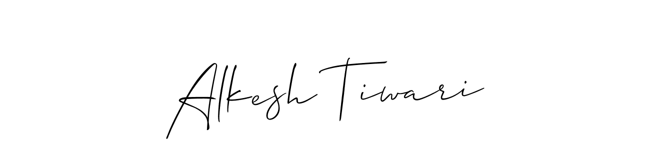 Alkesh Tiwari stylish signature style. Best Handwritten Sign (Allison_Script) for my name. Handwritten Signature Collection Ideas for my name Alkesh Tiwari. Alkesh Tiwari signature style 2 images and pictures png