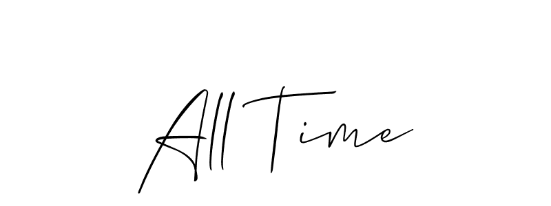if you are searching for the best signature style for your name All Time. so please give up your signature search. here we have designed multiple signature styles  using Allison_Script. All Time signature style 2 images and pictures png