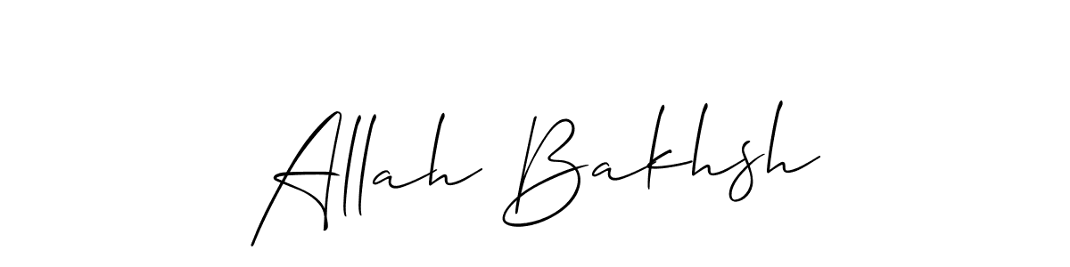 Make a beautiful signature design for name Allah Bakhsh. Use this online signature maker to create a handwritten signature for free. Allah Bakhsh signature style 2 images and pictures png