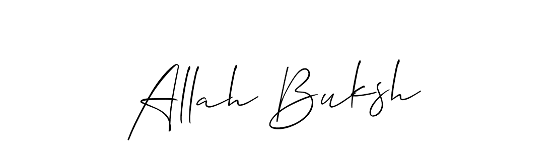 Create a beautiful signature design for name Allah Buksh. With this signature (Allison_Script) fonts, you can make a handwritten signature for free. Allah Buksh signature style 2 images and pictures png