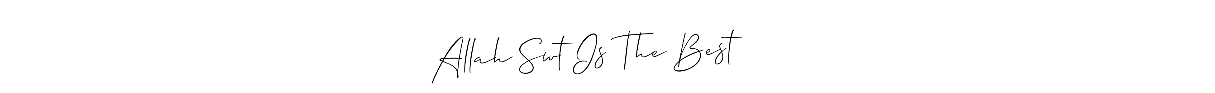 Also we have Allah Swt Is The Best❤️❤️❤️ name is the best signature style. Create professional handwritten signature collection using Allison_Script autograph style. Allah Swt Is The Best❤️❤️❤️ signature style 2 images and pictures png