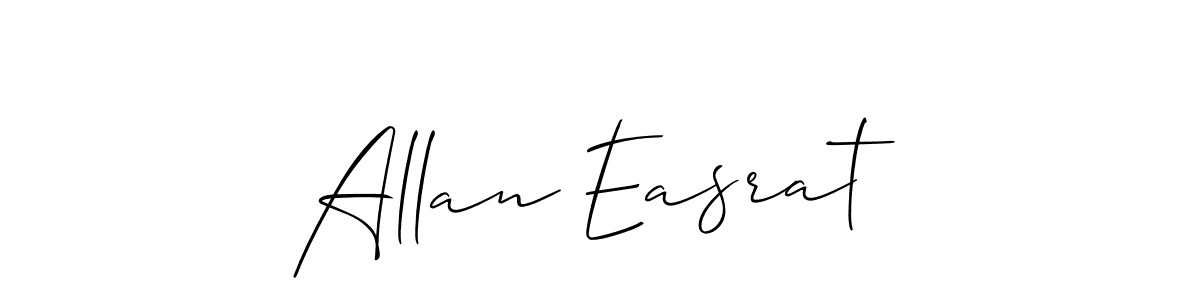 Similarly Allison_Script is the best handwritten signature design. Signature creator online .You can use it as an online autograph creator for name Allan Easrat. Allan Easrat signature style 2 images and pictures png