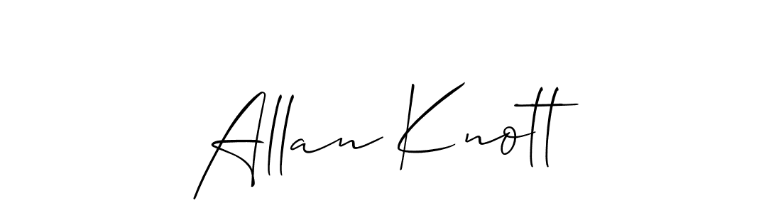 Once you've used our free online signature maker to create your best signature Allison_Script style, it's time to enjoy all of the benefits that Allan Knott name signing documents. Allan Knott signature style 2 images and pictures png