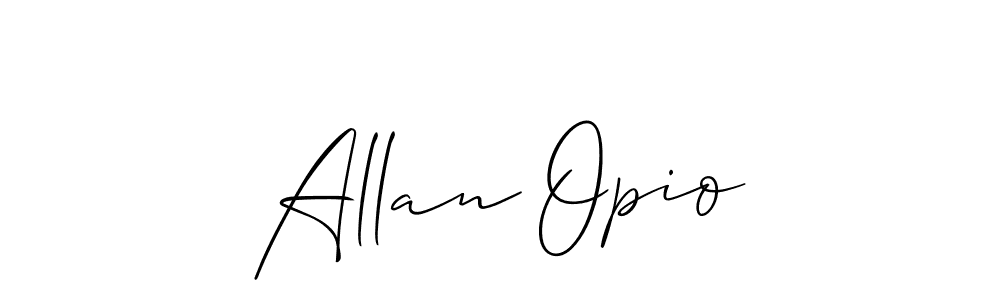 Once you've used our free online signature maker to create your best signature Allison_Script style, it's time to enjoy all of the benefits that Allan Opio name signing documents. Allan Opio signature style 2 images and pictures png
