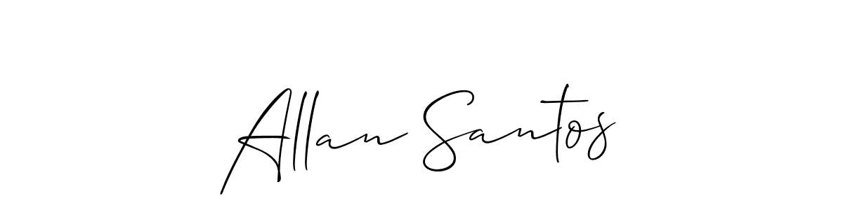 Here are the top 10 professional signature styles for the name Allan Santos. These are the best autograph styles you can use for your name. Allan Santos signature style 2 images and pictures png