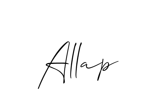 Allison_Script is a professional signature style that is perfect for those who want to add a touch of class to their signature. It is also a great choice for those who want to make their signature more unique. Get Allap name to fancy signature for free. Allap signature style 2 images and pictures png