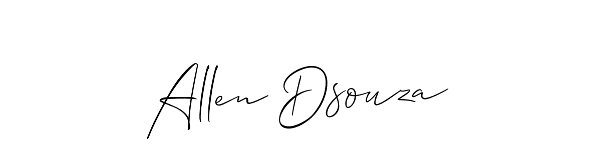 if you are searching for the best signature style for your name Allen Dsouza. so please give up your signature search. here we have designed multiple signature styles  using Allison_Script. Allen Dsouza signature style 2 images and pictures png