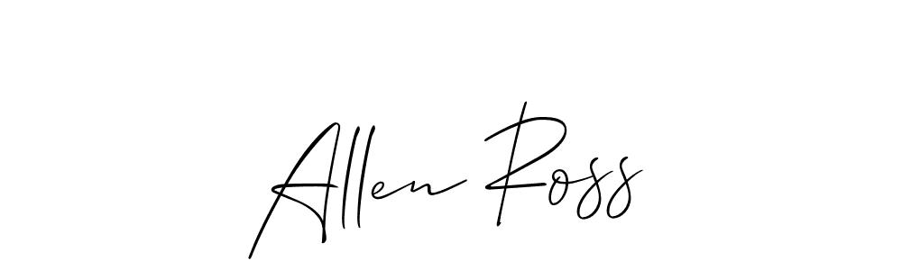 How to make Allen Ross signature? Allison_Script is a professional autograph style. Create handwritten signature for Allen Ross name. Allen Ross signature style 2 images and pictures png