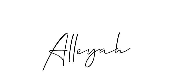 It looks lik you need a new signature style for name Alleyah. Design unique handwritten (Allison_Script) signature with our free signature maker in just a few clicks. Alleyah signature style 2 images and pictures png