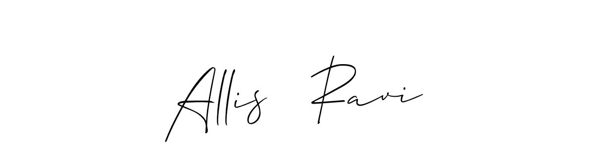 This is the best signature style for the Allis   Ravi name. Also you like these signature font (Allison_Script). Mix name signature. Allis   Ravi signature style 2 images and pictures png