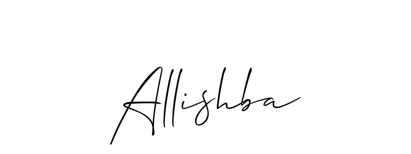 The best way (Allison_Script) to make a short signature is to pick only two or three words in your name. The name Allishba include a total of six letters. For converting this name. Allishba signature style 2 images and pictures png