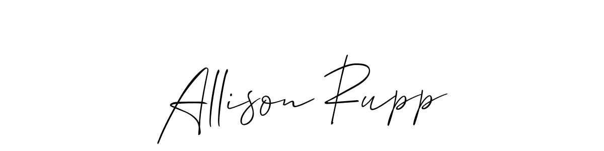 Best and Professional Signature Style for Allison Rupp. Allison_Script Best Signature Style Collection. Allison Rupp signature style 2 images and pictures png