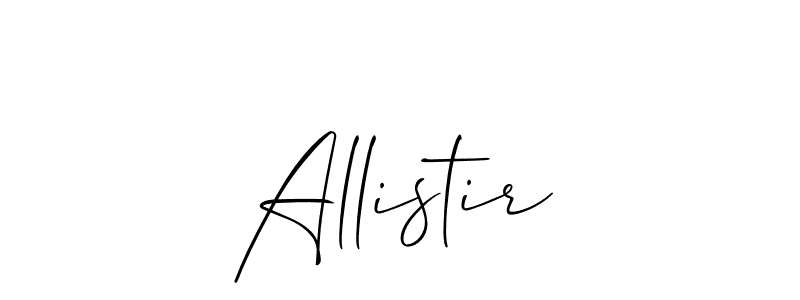 You should practise on your own different ways (Allison_Script) to write your name (Allistir) in signature. don't let someone else do it for you. Allistir signature style 2 images and pictures png