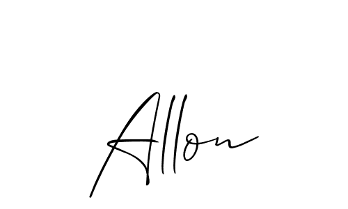 if you are searching for the best signature style for your name Allon. so please give up your signature search. here we have designed multiple signature styles  using Allison_Script. Allon signature style 2 images and pictures png