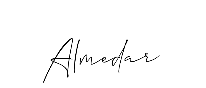 Here are the top 10 professional signature styles for the name Almedar. These are the best autograph styles you can use for your name. Almedar signature style 2 images and pictures png