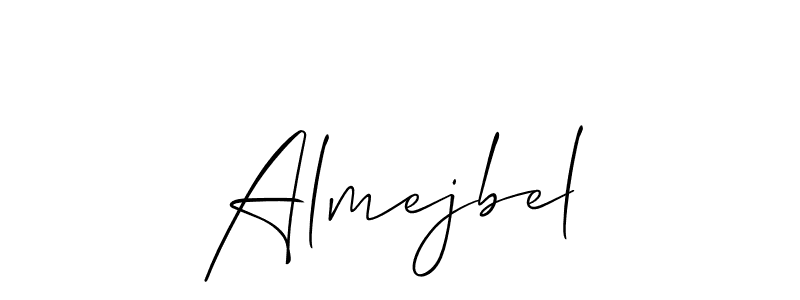 Make a beautiful signature design for name Almejbel. Use this online signature maker to create a handwritten signature for free. Almejbel signature style 2 images and pictures png