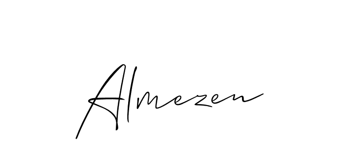 Here are the top 10 professional signature styles for the name Almezen. These are the best autograph styles you can use for your name. Almezen signature style 2 images and pictures png