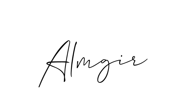 if you are searching for the best signature style for your name Almgir. so please give up your signature search. here we have designed multiple signature styles  using Allison_Script. Almgir signature style 2 images and pictures png