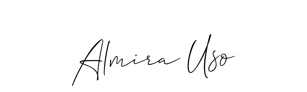 Once you've used our free online signature maker to create your best signature Allison_Script style, it's time to enjoy all of the benefits that Almira Uso name signing documents. Almira Uso signature style 2 images and pictures png