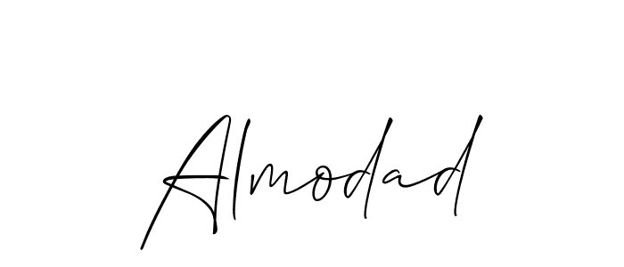 It looks lik you need a new signature style for name Almodad. Design unique handwritten (Allison_Script) signature with our free signature maker in just a few clicks. Almodad signature style 2 images and pictures png