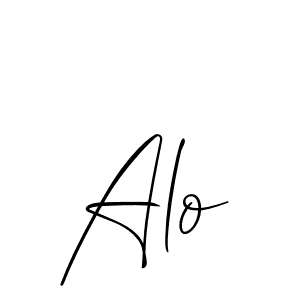 Best and Professional Signature Style for Alo. Allison_Script Best Signature Style Collection. Alo signature style 2 images and pictures png
