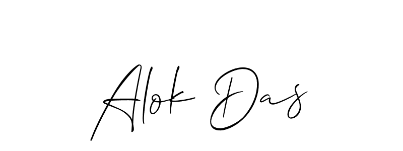 Alok Das stylish signature style. Best Handwritten Sign (Allison_Script) for my name. Handwritten Signature Collection Ideas for my name Alok Das. Alok Das signature style 2 images and pictures png