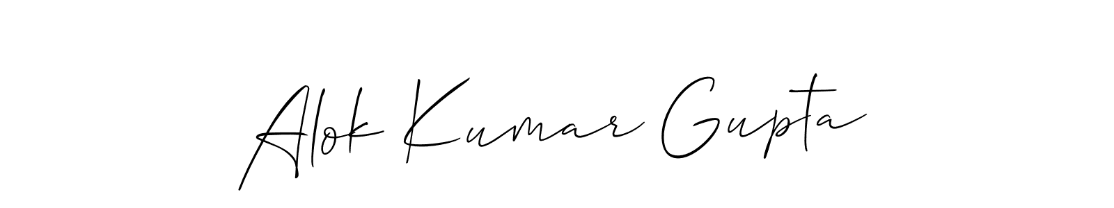 See photos of Alok Kumar Gupta official signature by Spectra . Check more albums & portfolios. Read reviews & check more about Allison_Script font. Alok Kumar Gupta signature style 2 images and pictures png