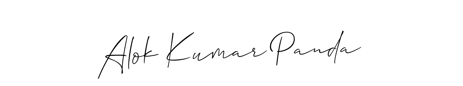 Here are the top 10 professional signature styles for the name Alok Kumar Panda. These are the best autograph styles you can use for your name. Alok Kumar Panda signature style 2 images and pictures png