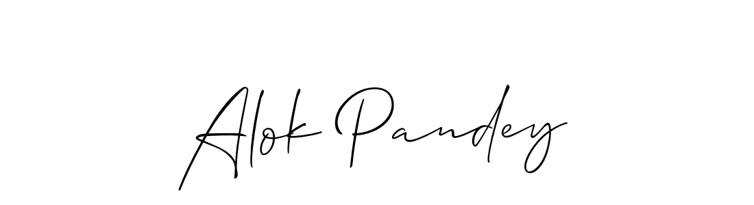 This is the best signature style for the Alok Pandey name. Also you like these signature font (Allison_Script). Mix name signature. Alok Pandey signature style 2 images and pictures png