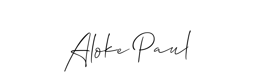 This is the best signature style for the Aloke Paul name. Also you like these signature font (Allison_Script). Mix name signature. Aloke Paul signature style 2 images and pictures png
