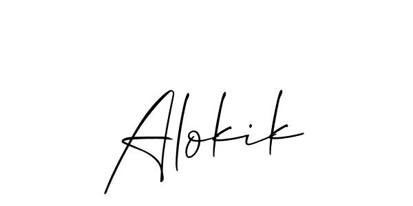 Here are the top 10 professional signature styles for the name Alokik. These are the best autograph styles you can use for your name. Alokik signature style 2 images and pictures png