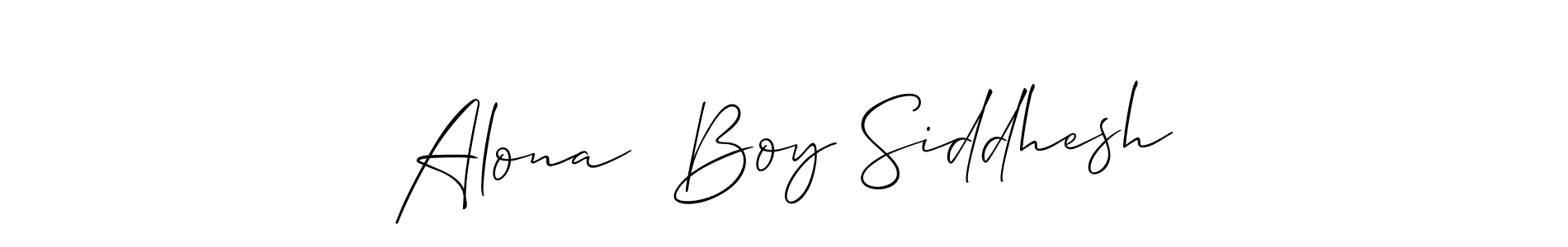 How to Draw Alona  Boy Siddhesh signature style? Allison_Script is a latest design signature styles for name Alona  Boy Siddhesh. Alona  Boy Siddhesh signature style 2 images and pictures png