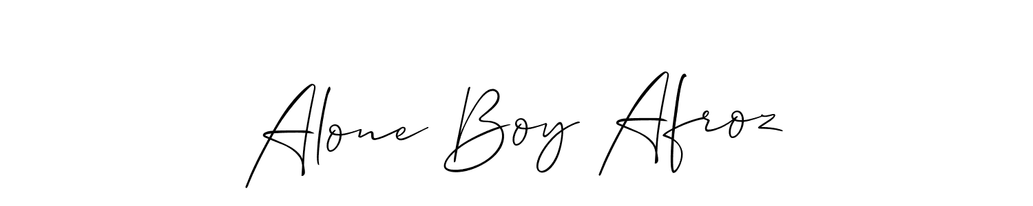 Best and Professional Signature Style for Alone Boy Afroz. Allison_Script Best Signature Style Collection. Alone Boy Afroz signature style 2 images and pictures png
