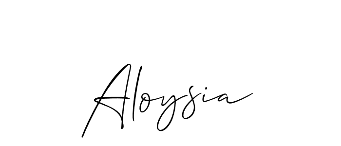 Similarly Allison_Script is the best handwritten signature design. Signature creator online .You can use it as an online autograph creator for name Aloysia. Aloysia signature style 2 images and pictures png
