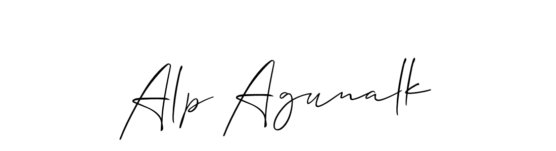 Here are the top 10 professional signature styles for the name Alp Agunalk. These are the best autograph styles you can use for your name. Alp Agunalk signature style 2 images and pictures png