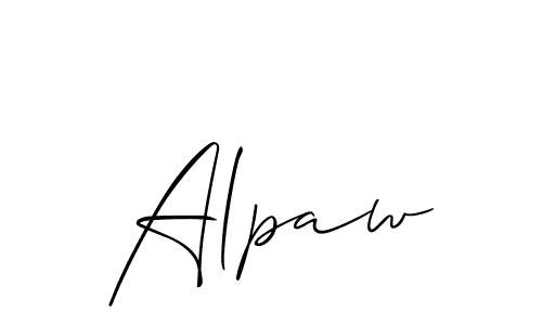 Check out images of Autograph of Alpaw name. Actor Alpaw Signature Style. Allison_Script is a professional sign style online. Alpaw signature style 2 images and pictures png