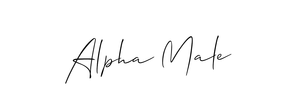 You should practise on your own different ways (Allison_Script) to write your name (Alpha Male) in signature. don't let someone else do it for you. Alpha Male signature style 2 images and pictures png