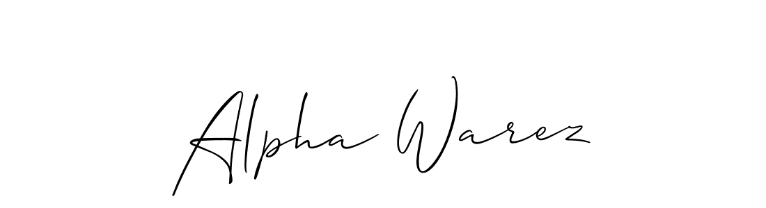 Best and Professional Signature Style for Alpha Warez. Allison_Script Best Signature Style Collection. Alpha Warez signature style 2 images and pictures png