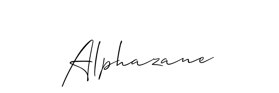 Also we have Alphazane name is the best signature style. Create professional handwritten signature collection using Allison_Script autograph style. Alphazane signature style 2 images and pictures png