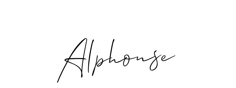 Once you've used our free online signature maker to create your best signature Allison_Script style, it's time to enjoy all of the benefits that Alphonse name signing documents. Alphonse signature style 2 images and pictures png