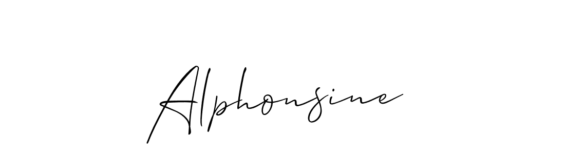 Once you've used our free online signature maker to create your best signature Allison_Script style, it's time to enjoy all of the benefits that Alphonsine  name signing documents. Alphonsine  signature style 2 images and pictures png