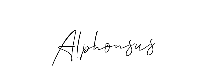 Best and Professional Signature Style for Alphonsus. Allison_Script Best Signature Style Collection. Alphonsus signature style 2 images and pictures png