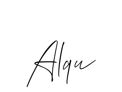 Similarly Allison_Script is the best handwritten signature design. Signature creator online .You can use it as an online autograph creator for name Alqu. Alqu signature style 2 images and pictures png