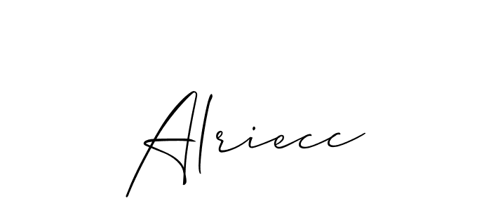 This is the best signature style for the Alriecc name. Also you like these signature font (Allison_Script). Mix name signature. Alriecc signature style 2 images and pictures png