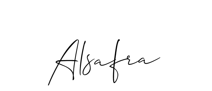 How to Draw Alsafra signature style? Allison_Script is a latest design signature styles for name Alsafra. Alsafra signature style 2 images and pictures png