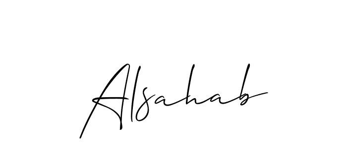 Here are the top 10 professional signature styles for the name Alsahab. These are the best autograph styles you can use for your name. Alsahab signature style 2 images and pictures png