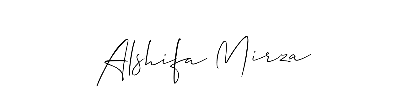 Best and Professional Signature Style for Alshifa Mirza. Allison_Script Best Signature Style Collection. Alshifa Mirza signature style 2 images and pictures png
