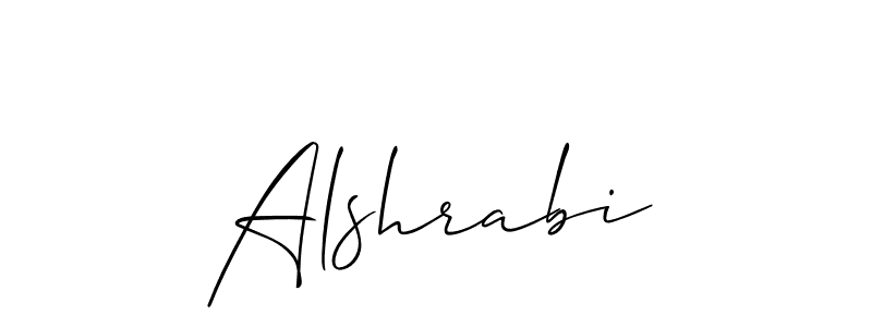 You can use this online signature creator to create a handwritten signature for the name Alshrabi. This is the best online autograph maker. Alshrabi signature style 2 images and pictures png